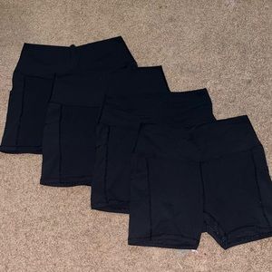 4 pair Yoga Shorts ***SOLD***